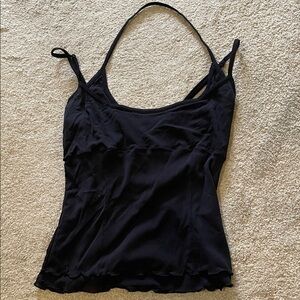 Free People Black Tank Top